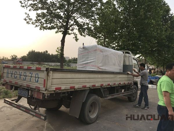 5月12日一臺30kw沼氣發電機組從華全順利發往福建省三明