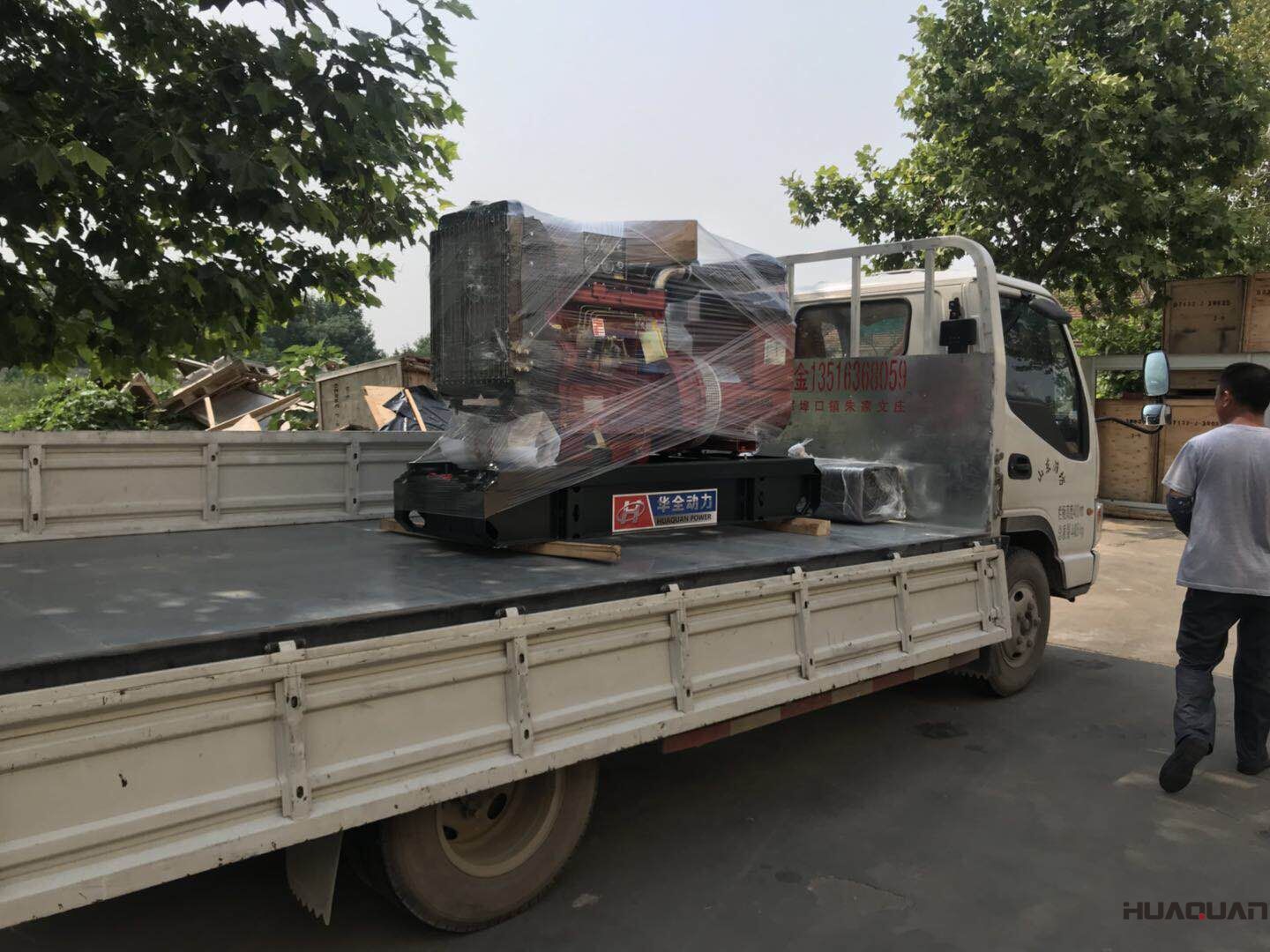 一臺20kw標(biāo)配柴油發(fā)電機組于8月2日順利發(fā)往陜西省