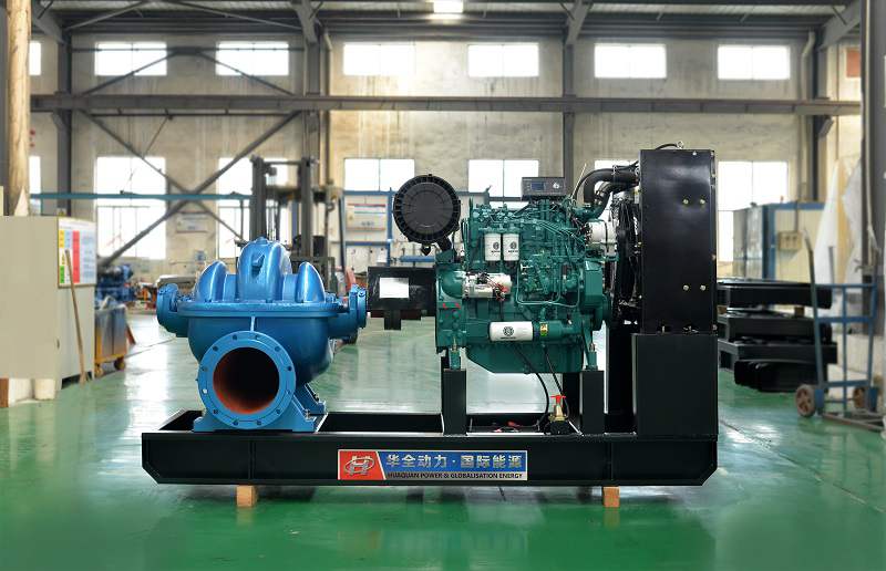 4月7日，一臺(tái)100kw標(biāo)配水泵機(jī)組從華全動(dòng)力發(fā)往江西省