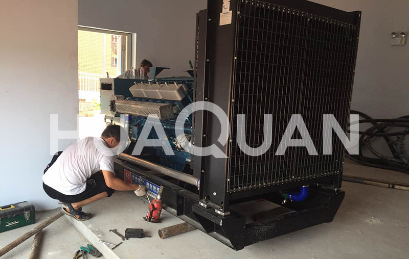 英國550kW發(fā)電機組電站項目