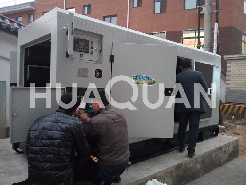 山東壽光某學(xué)校300kW靜音型發(fā)電機(jī)組電站項(xiàng)目